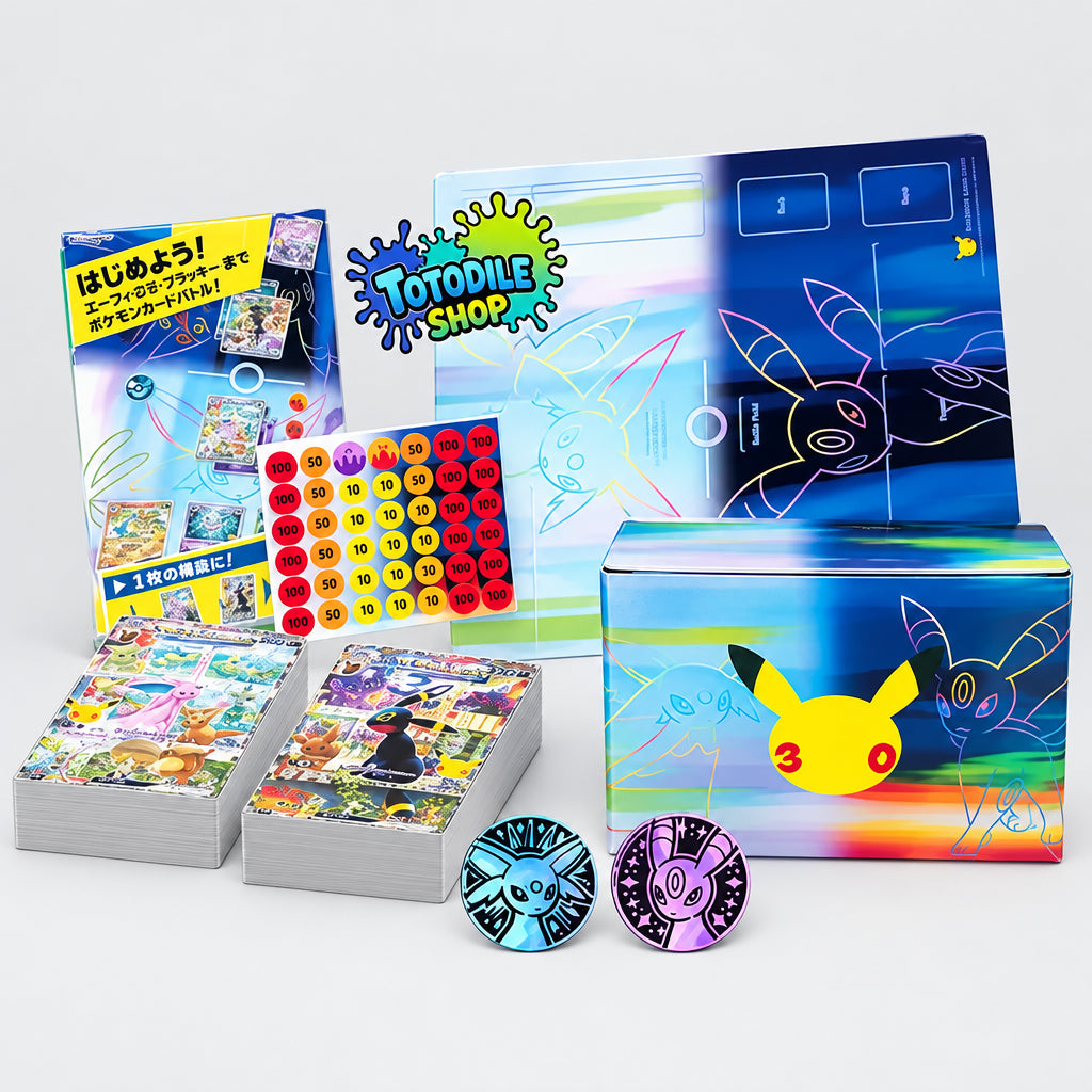 Pokémon 30 Aniversario Premium Deck Set Espeon & Umbreon edición japonesa