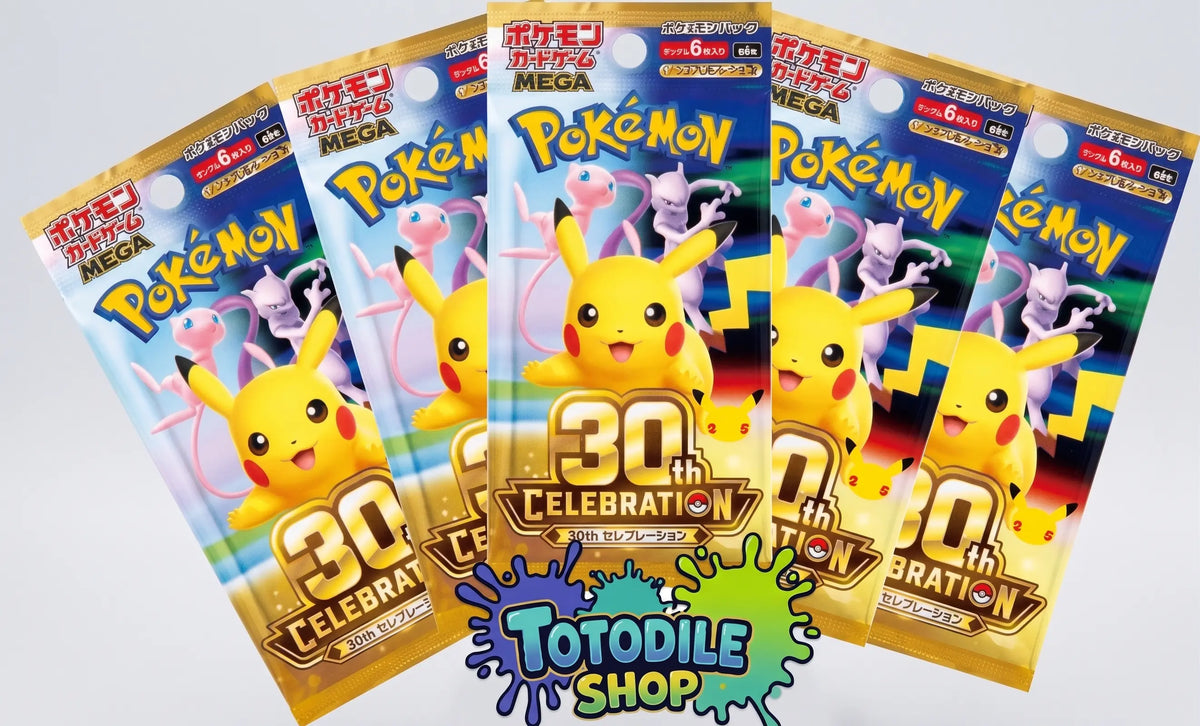 Pokémon 30 Aniversario Sobres edición japonesa