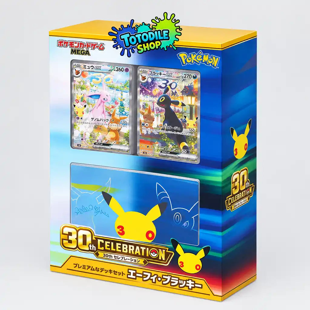 Pokémon 30 Aniversario Premium Deck Set Espeon & Umbreon edición japonesa